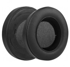 Razer Kraken Pro V2, Kraken 7.1 V2, Stormtrooper/Pewdiepie Edition 헤드폰 이어패드 헤드셋 이어패드 수리 부품(검은색)용 GEEKRIA QuickFit 단백질 가죽 교체용 이어패드
