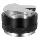 53mm 커피 분배기 및 탬퍼, 듀얼 헤드 커피 레벨러 도구 54mm Breville Portafilter 에스프레소 분배 도구에 적합 전문 에스프레소 핸드 탬퍼 – 조절 가능한 깊이
