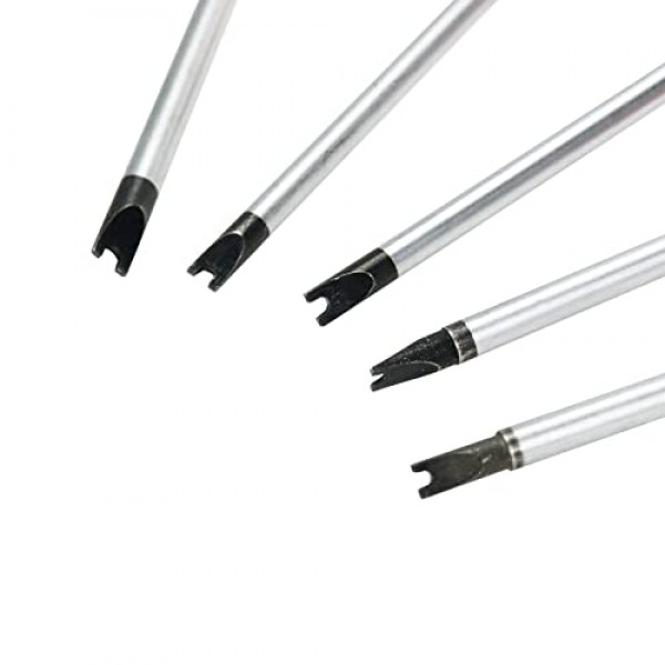 Rannb 스패너 스크루드라이버 세트(자기 팁 포함) 5 크기 M1.7 M2.0 M2.3 M2.6 및 M2.8