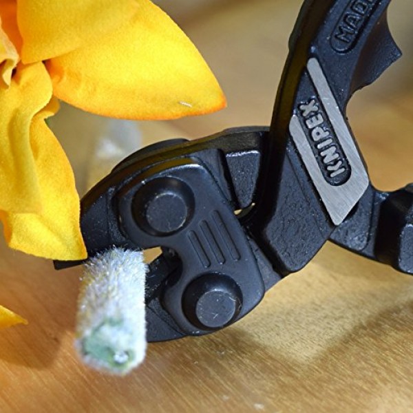 KNIPEX - 71 31 200 도구 - 노치 블레이드가 있는 CoBolt 컴팩트 볼트 커터(7131200), 8인치