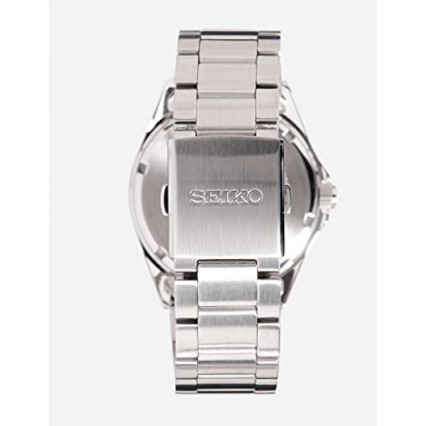 세이코 남성용 클래식 블랙 다이얼 시계 - SUR505P1