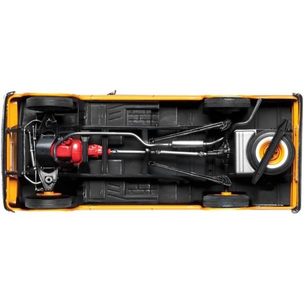 Revell 14409 '66 Chevy Suburban Chevrolet 상세 모델 키트 자동차 키트 1:25 멀티컬러 원 사이즈