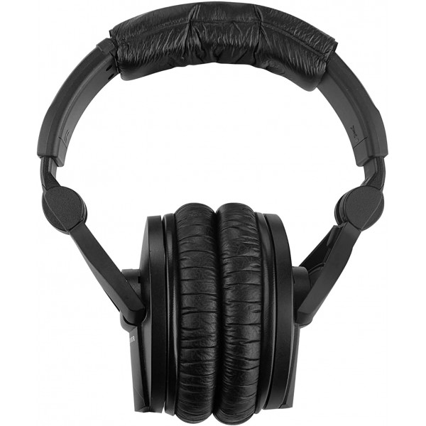 GEEKRIA 단백질 가죽 헤드밴드 패드 Sennheiser HD280 PRO, HD280 헤드폰 교체용 헤드밴드/헤드밴드 쿠션/교체용 쿠션 수리 부품(검은색)과 호환 가능