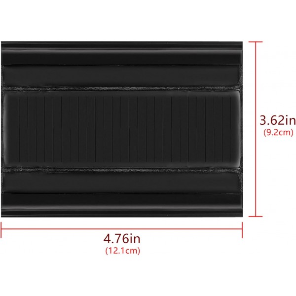 GEEKRIA 단백질 가죽 헤드밴드 패드 Sennheiser HD280 PRO, HD280 헤드폰 교체용 헤드밴드/헤드밴드 쿠션/교체용 쿠션 수리 부품(검은색)과 호환 가능