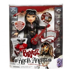 Bratz 577805EUC Rock Angelz 20 Yearz 스페셜 에디션 패션 인형 제이드 기타, 의상, 액세서리, 포스터 등이 포함되어 있습니다. 팬이 가장 좋아하는 재발매 수집가 및 어린이 7세
