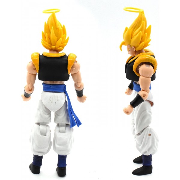 애니메이션 피규어, 17CM Super Saiyan Gogeta, Anime Super Gogeta 액션 피규어 관절 애니메이션 피규어 Dragon Stars 애니메이션 피규어 Anime Gifts And Anime Merch