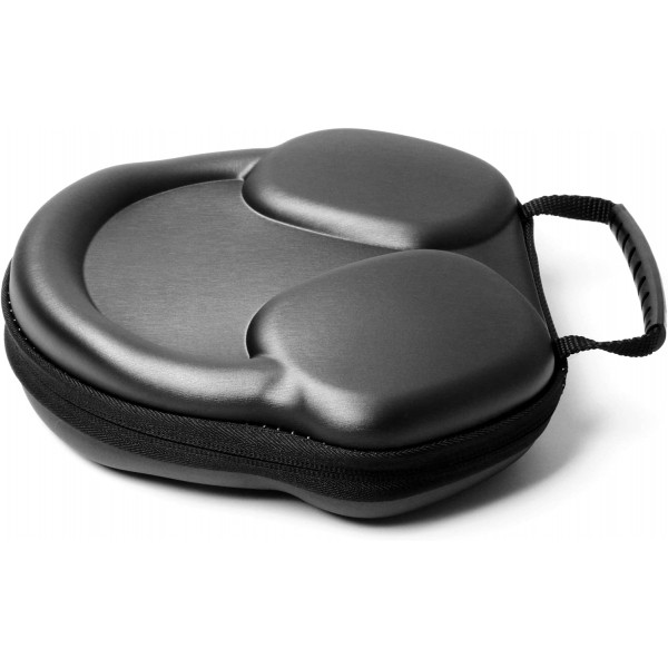 SHEAWA EVA 여행용 휴대용 케이스 Airpods Max 헤드셋 휴대용 헤드폰 방수 보관 가방 보호용 핸드백(실버)