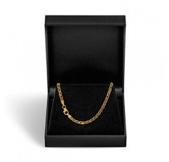 여성과 남성을위한 EDELIND 팔찌 333 585 리얼 골드 2.9mm 트윈 커브 체인 옐로우 골드 팔찌 골드 팔찌와 보석 선물 상자 Made in Germany