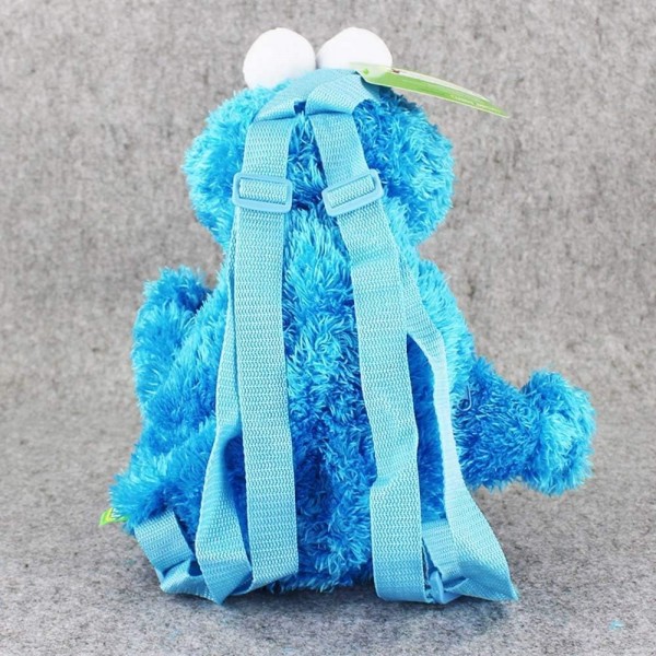 HIND 플러시 배낭 참깨 Stret 학교 가방 만화 엘모 쿠키 몬스터 빅 버드 박제 배낭 46cm 18inch