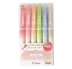 PILOT 프릭션 라이트 6색 내츄럴 컬러 세트 (SFL-60SL-6CN)