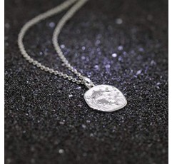 Trendor 08441-03 물고기자리 조디악 로그인 목걸이 여성, 남성 또는 어린이를 위한 925 실버 직경 16 mm 스털링 실버