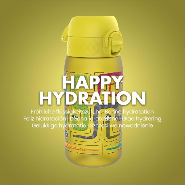 ion8 키즈 누수 방지 물병 BPA 무료 스네이크 350ml