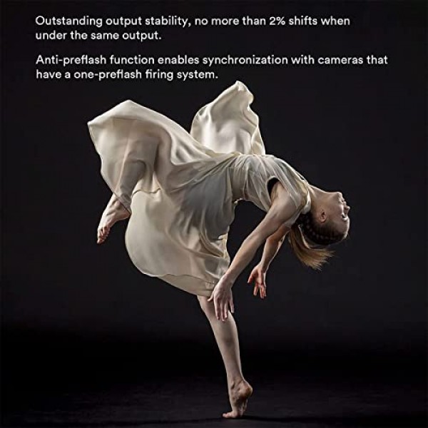 Godox SK400IIV LED 스튜디오 플래시 400Ws, 5600K 2.4G GN65 스튜디오 스트로브 라이트(LED 모델링 램프 포함) 스튜디오, 상업 사진 촬영용 Bowens Mount