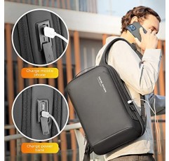 MS Mark Ryden 울트라 씬 노트북 백팩, 남성용 및 여성용 도난 방지 비즈니스 백팩, 업무용, 데이팩, 여행, 사이클링에 적합