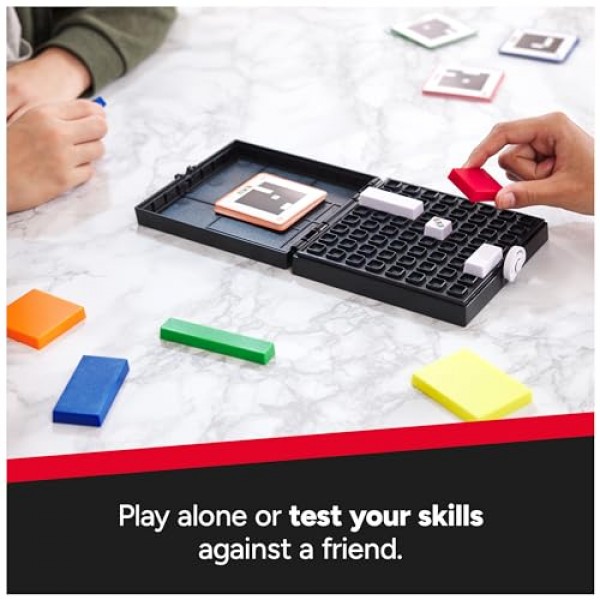 루빅스 큐브 그리드락 게임, 클래식 두뇌 자극 게임 Fidget 장난감에서 영감을 받은 문제 해결 퍼즐 게임, 성인 및 7세 이상 어린이용