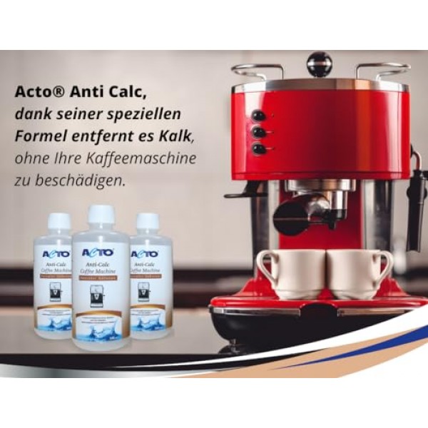 Descaler - 보편적인 스케일 제거 솔루션 - 16.9 온스. - Keurig, Nespresso, Delonghi, Breville 및 모든 커피 및 에스프레소 머신용 디스케일러 - 독일 브랜드