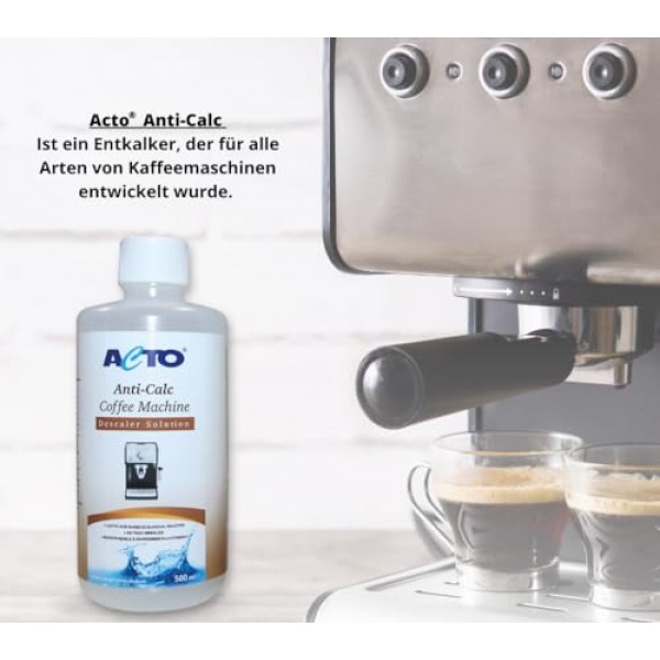 Descaler - 보편적인 스케일 제거 솔루션 - 16.9 온스. - Keurig, Nespresso, Delonghi, Breville 및 모든 커피 및 에스프레소 머신용 디스케일러 - 독일 브랜드