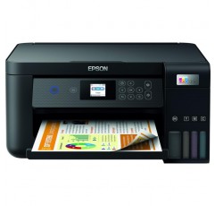 Epson EcoTank ET-2850 인쇄/스캔/복사 Wi-Fi 프린터, 검정 및 EcoTank 102 검정 정품 잉크병 ET2850 + 병잉크, 검정