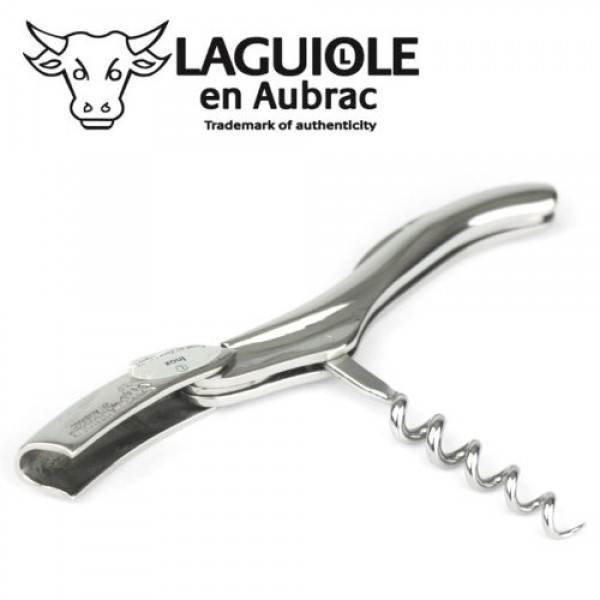 Laguiole en Aubrac 코르크따개 소믈리에 웨이터 칼 3가지 기능 SOM99IBI 스테인레스 스틸 유광