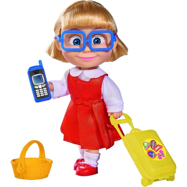 심바 109301013 마샤와 곰 사촌 다샤 인형 12 cm