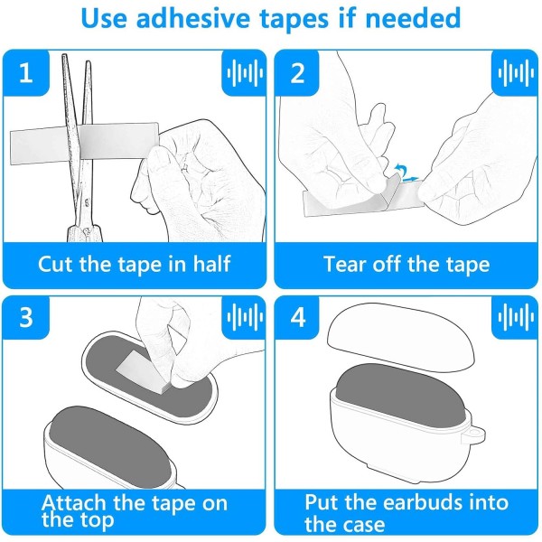 Anker Soundcore Liberty 3 Pro True Wireless 이어버드와 호환되는 Geekria 실리콘 케이스, 키체인 후크 충전 포트가 있는 이어폰 스킨 커버 보호 케이스(빨간색)