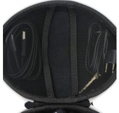 OneOdio DJ 헤드폰 오버이어 헤드셋용 Khanka Hart 헤드폰 케이스, 케이스만(흰색 지퍼) 흰색 지퍼