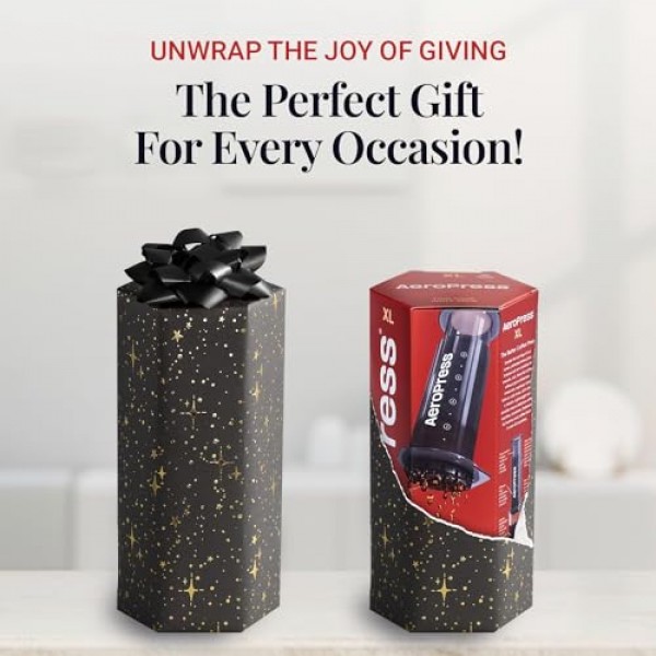 AEROPRESS 커피 및 에스프레소 메이커 - 쓴맛 없이 빠르게 맛있는 커피를 만듭니다 - 1회 1~3잔 : 가정 및 주방