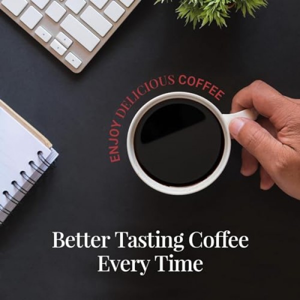 AEROPRESS 커피 및 에스프레소 메이커 - 쓴맛 없이 빠르게 맛있는 커피를 만듭니다 - 1회 1~3잔 : 가정 및 주방