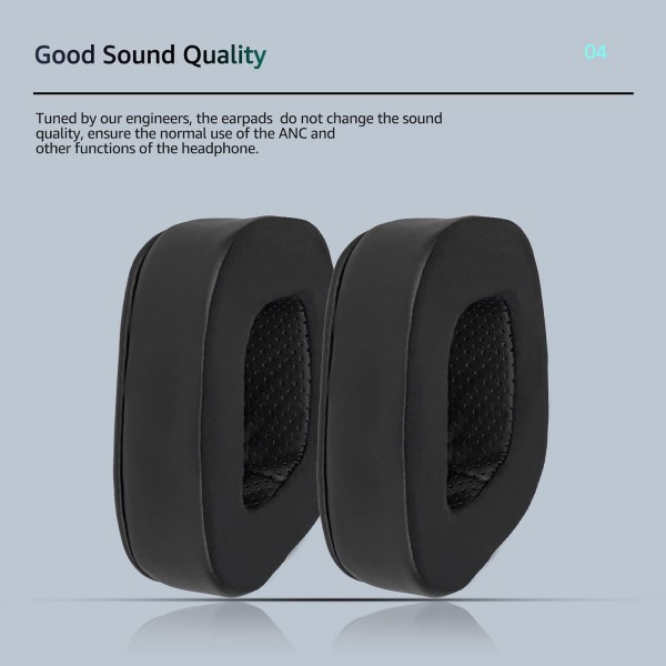 Corsair Void RGB 컴퓨터 헤드셋 소프트 의류 및 메모리 폼(검은색) Void Cooling-gel과 호환되는 Corsair Void Pro 무선/유선 게임용 헤드셋용 Wzsipod Cooling-Gel 교체용 이어 패드