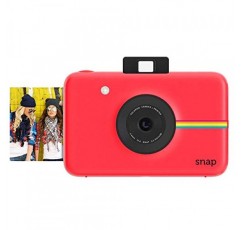 ZINK 제로 잉크 인쇄 기술이 적용된 Zink Polaroid Snap 즉석 디지털 카메라(빨간색)