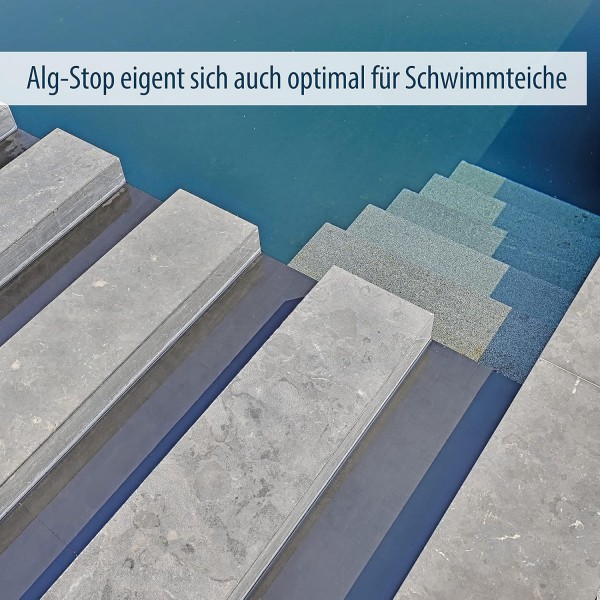 AquaForte Alg-Stop, 2.5kg 항조류, 조류는 여과하기 쉽고 인산염 값을 높이지 않고 물에 빠르게 용해되며 사람, 동식물에 무해 2.5kg 분말 단일