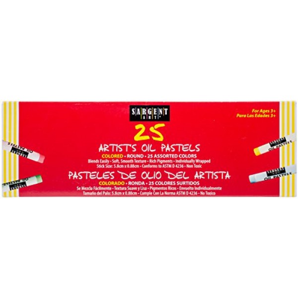 사전트 아트 22-2018 25매 오일 파스텔