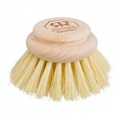 처리되지 않은 너도밤나무로 제작된 Redecker Tampico 섬유 교체 헤드, 2인치