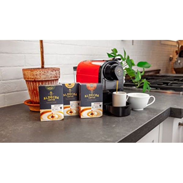 알데코아 네스프레소 캡슐 디카페인, 디카페인, 1.94온스, 10개입, 6팩