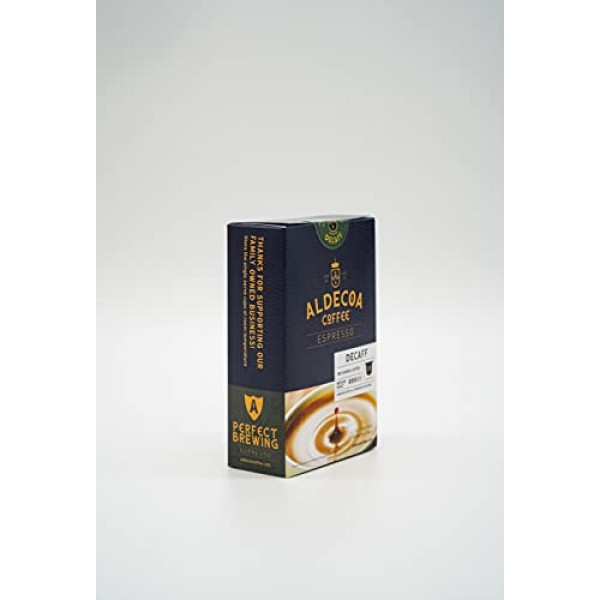 알데코아 네스프레소 캡슐 디카페인, 디카페인, 1.94온스, 10개입, 6팩