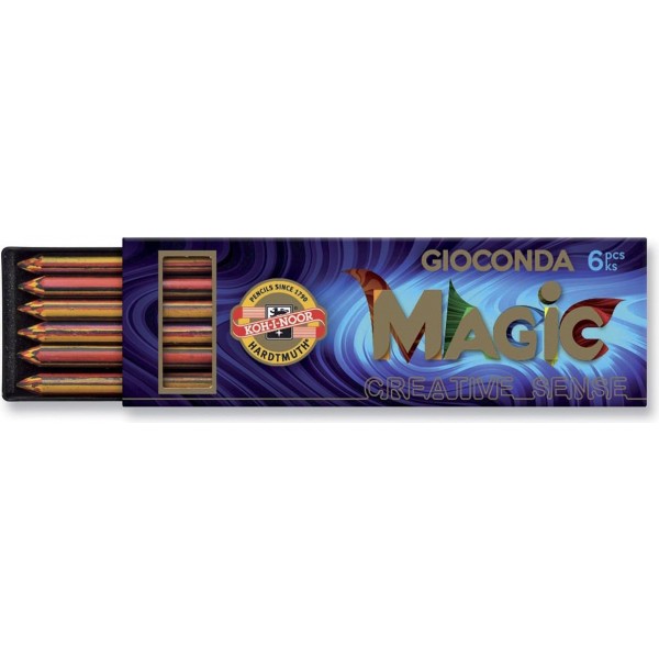 Koh-I-Noor 6 Gioconda 5.6mm 특수 유색 리드. Koh-I-Noor의 4376 매직