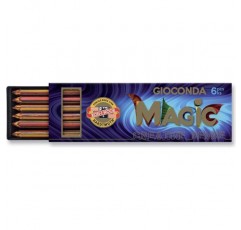 Koh-I-Noor 6 Gioconda 5.6mm 특수 유색 리드. Koh-I-Noor의 4376 매직