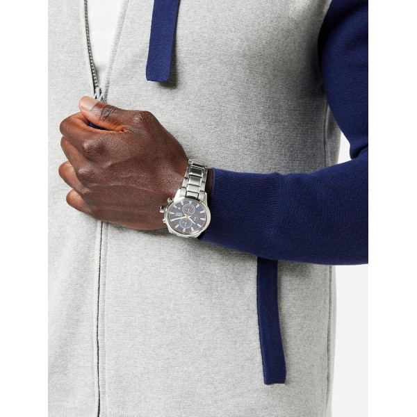 Lorus 남성용 아날로그 쿼츠 시계 메탈 브레이슬릿 RM329HX9