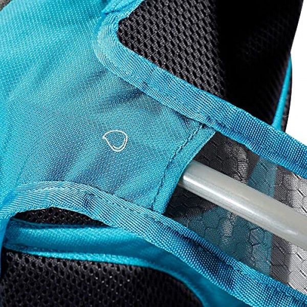 Tatonka Baix 자전거 배낭 10 L - 헬멧 마운트 및 10리터 용량을 갖춘 작고 가벼운 야외 배낭 - 남성 및 여성