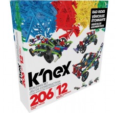 K'Nex 15214 12 모델 Rad Rides 빌딩 세트, 7세 이상의 어린이를 위한 교육용 장난감 & Imagine 45510 10 모델 초심자용 재미있는 고속 차량 빌딩 세트, 5세 이상의 소녀 및 소년용