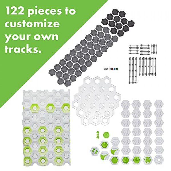 Ravensburger Gravitrax 스타터 세트 Marble Run & STEAM 인증 장난감(8세 이상 어린이용) - 가족을 위한 끝없는 실내 활동