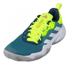 아디다스 남성용 바리케이드 클레이 테니스화 Arctic Night and White