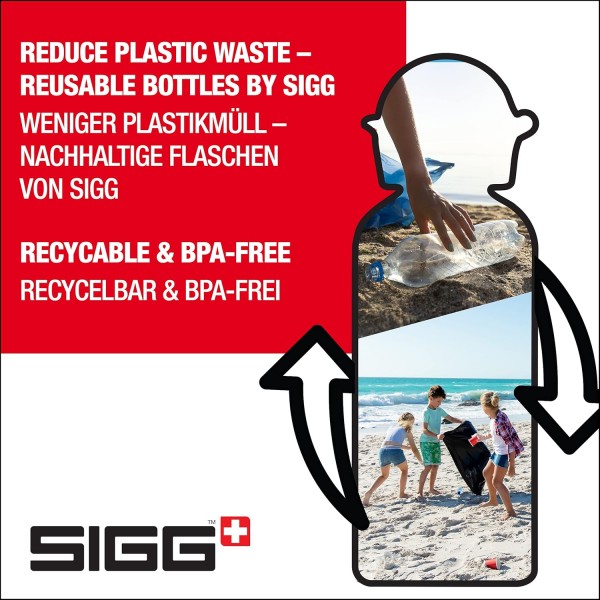 SIGG - 어린 이용 알루미늄 물병 - KBT - 누출 방지 - 깃털처럼 가벼운 - BPA 프리 - 기후 중립 인증 - 0.4L 17 Bella Unicorn