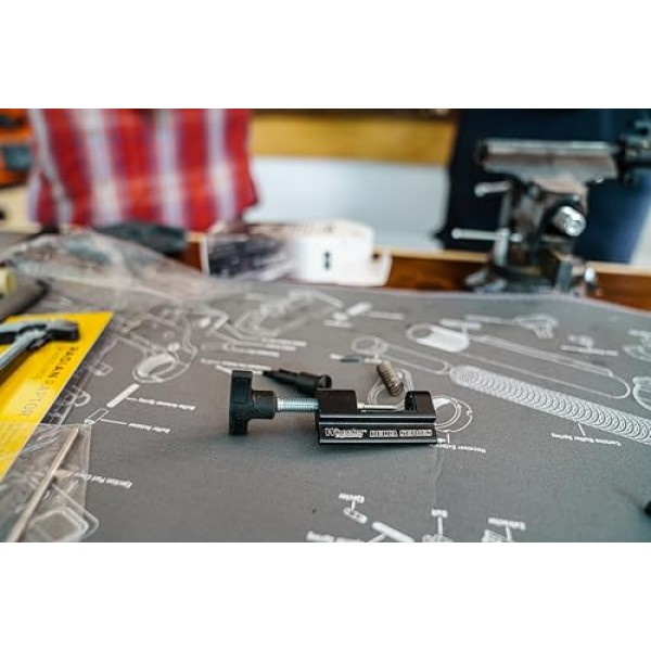 Wheeler Engineering 방아쇠 가드 설치 도구 총제작 중 방아쇠 가드 설치 및 변경용, 검정색, 은색