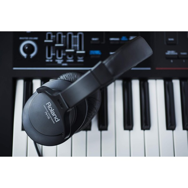 Roland RH-5 일일 프로듀싱 및 음악 감상을 위한 모니터링 헤드폰 싱글