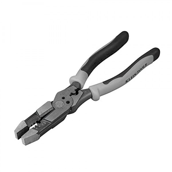 Klein Tools J215-8CR 멀티툴 플라이어, 하이브리드 다목적 공구/크림퍼, 와이어 스트리퍼, 볼트 전단, 와이어 그래빙, 트위스팅, 루핑