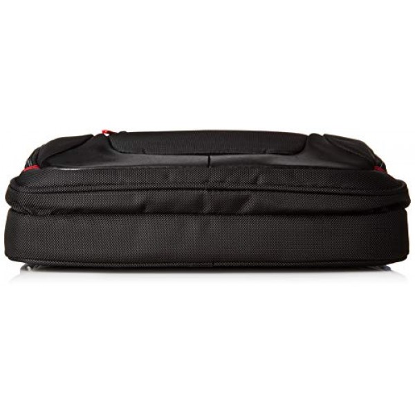 Wenger Sensor 서류 가방, 걸이용 노트북 가방, 노트북 최대 15인치, 9리터, 여성 남성, 사무실 비즈니스 대학 학교, 블랙/그레이