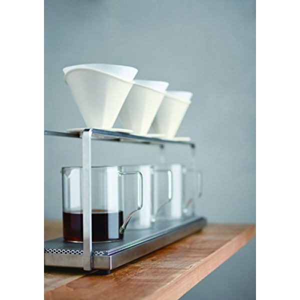 KINTO 28888 OCT 커피 저그, 20.1 fl oz (600 ml), 등급, 내열 유리, 전자레인지 및 식기세척기 사용 가능