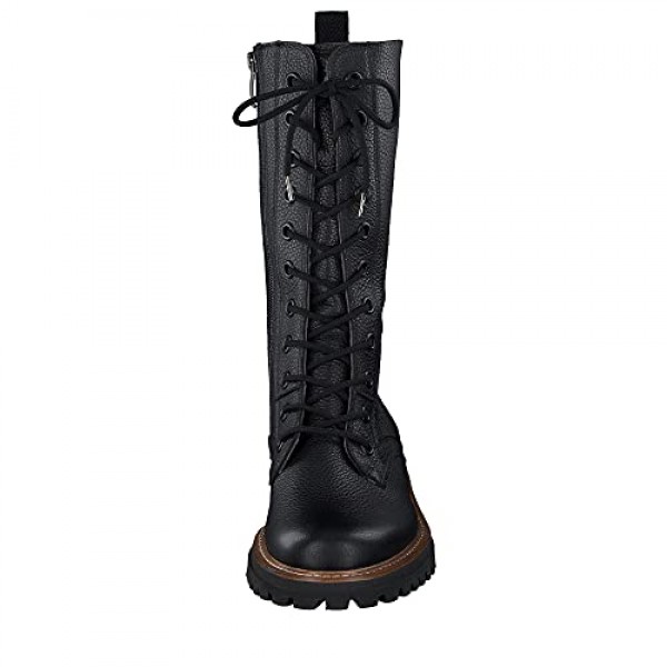 Paul Green 여성용 레이스 업 부츠, 여성용 전투 부츠