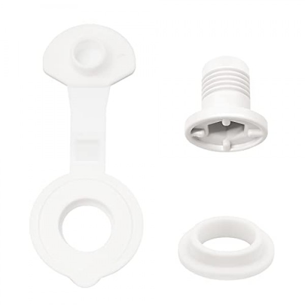 Coleman 쿨러 부품용 쿨러 표준 드레인 플러그 어셈블리 교체 1